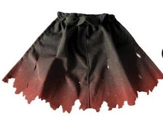 Snail Shell GN Project 1/12 Scale Wolf-001 Tactical Cloak Black & Red (Clothes Only)