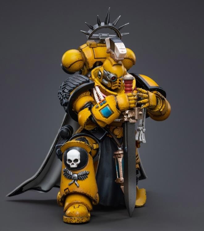 Warhammer 40K Imperial Fists Primaris Captain 1/18 Scale Figure