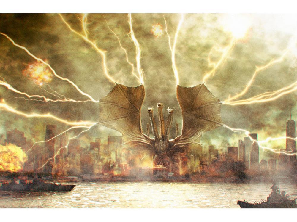 Godzilla: King of the Monsters S.H.MonsterArts King Ghidorah (Special Color Version)