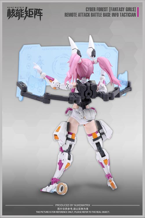 Cyber Forest Fantasy Girls Remote Attack Battle Base Info Tactician Model Kit