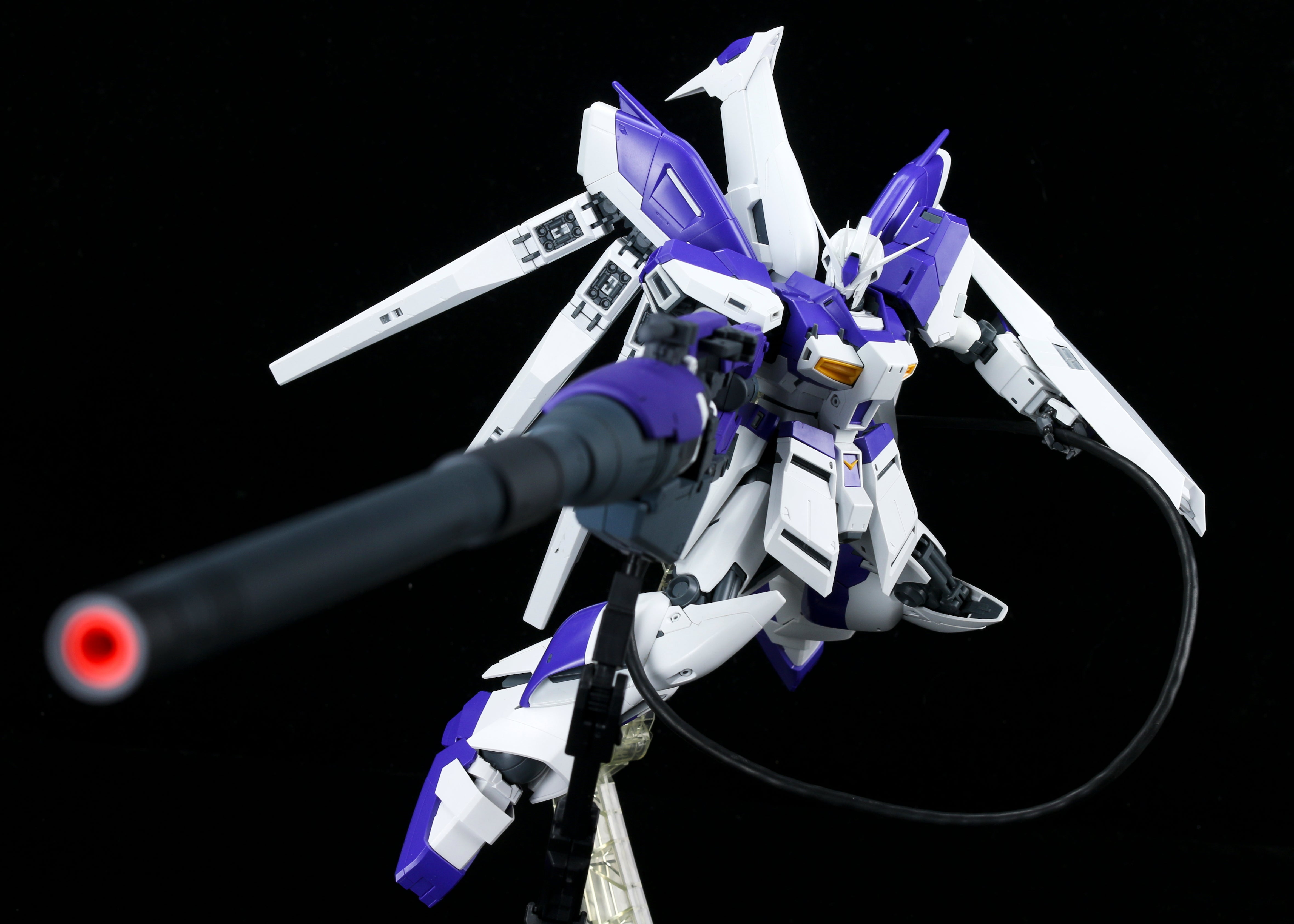 Effects Wings EWMG010A Hyper Mega Launcher For MG Hi Nu Gundam 1/100 With Funnel Effects