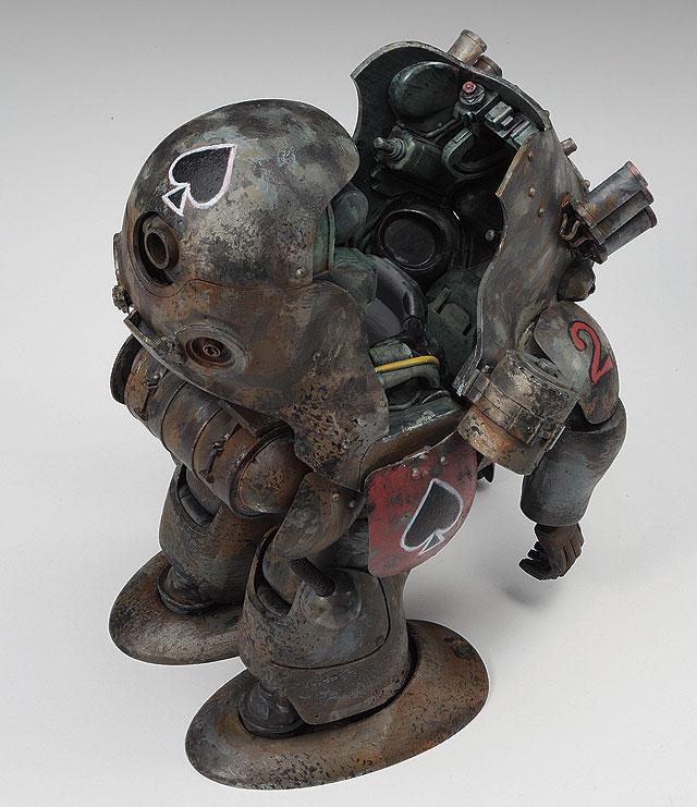 Hasegawa 1/20 Robot Battle V(Five) Maschinen Krieger 44 Type Mk44 Ammoknights (Smartgun Equipment Type & Fixed Armgun Type)