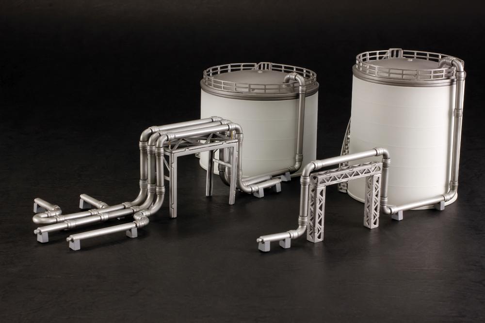 Industrial Area A Storage Tank Model Kit