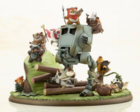 Star Wars ArtFX Artist Series Battle of Endor The Little Rebels Statue
