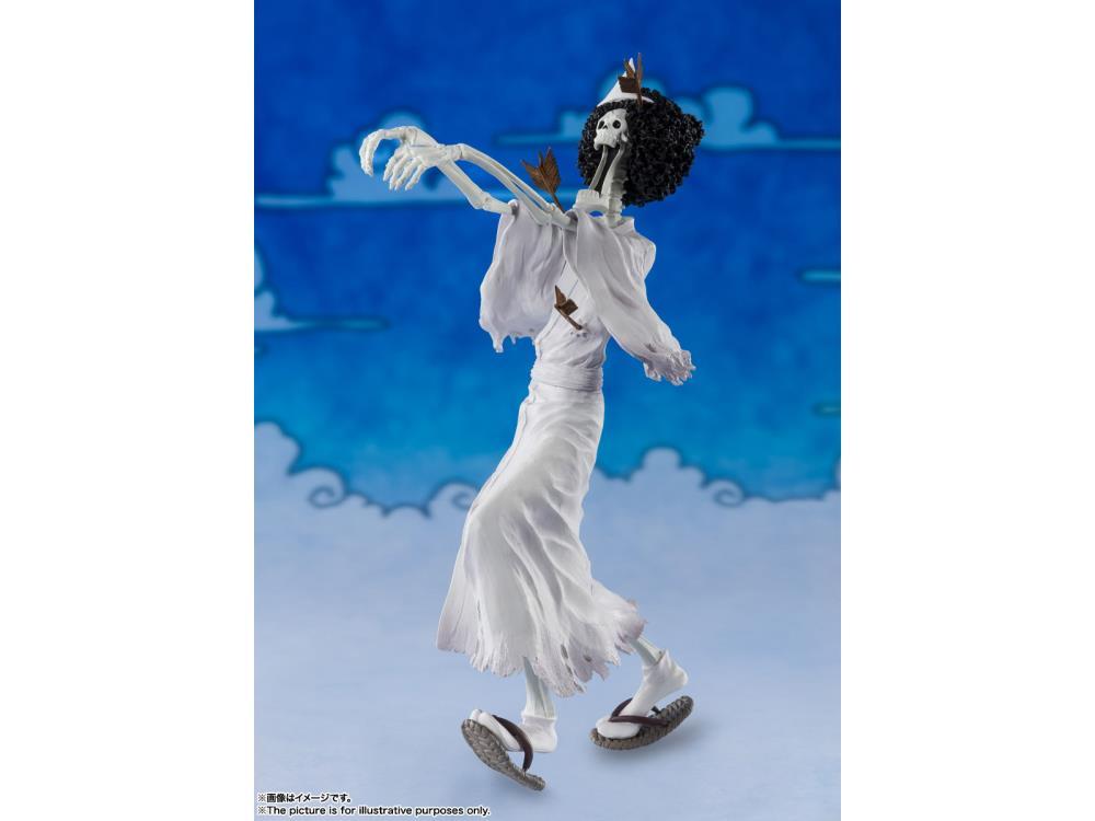 One Piece FiguartsZERO Brook (Honekichi) and O-Tama