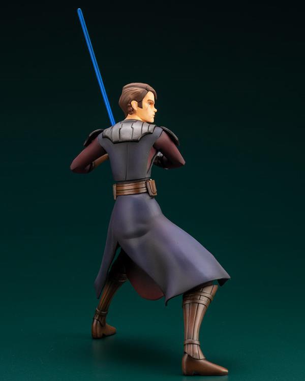 Star Wars: The Clone Wars ArtFX+ Anakin Skywalker Statue (With Ahsoka Tano Piece)