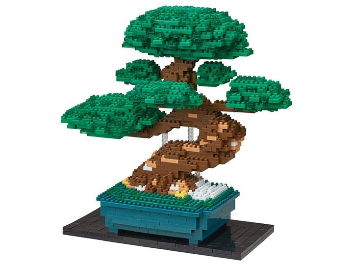 World Famous Nanoblock Advanced Hobby Series Bonsai Pine Deluxe Edition