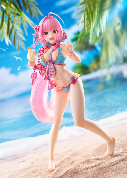 The Idolmaster Cinderella Girls DreamTech Riamu Yumemi (Swimsuit Ver.) 1/7 Scale Figure