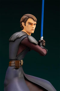 Star Wars: The Clone Wars ArtFX+ Anakin Skywalker Statue (With Ahsoka Tano Piece)
