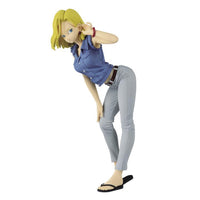 Dragon Ball Z Glitter & Glamours Android 18 (Blue Shirt)