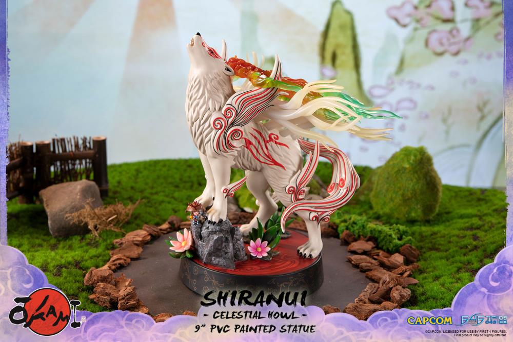 Okami: Shiranui Celestial Howl Statue