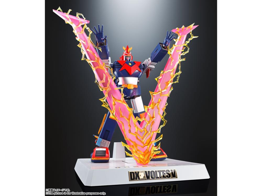 Super Electromagnetic Machine Voltes V DX Soul of Chogokin Voltes V