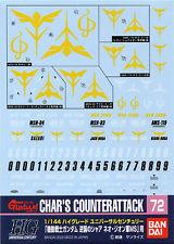 Gundam Decal 72 - 1/144 Char's Counter Attack ZEON Ver