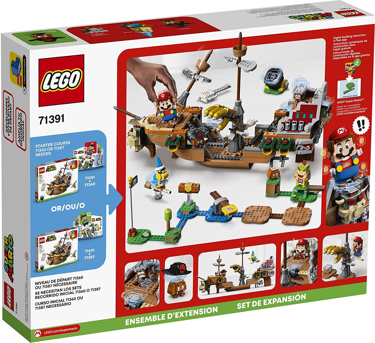 71391 Bowser’s Airship Expansion Set