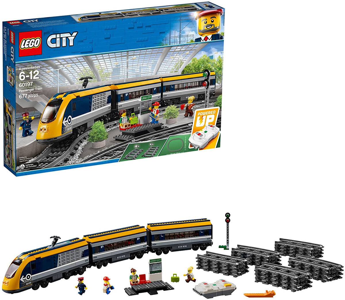 LEGO City Passenger Train 60197 Building Kit
