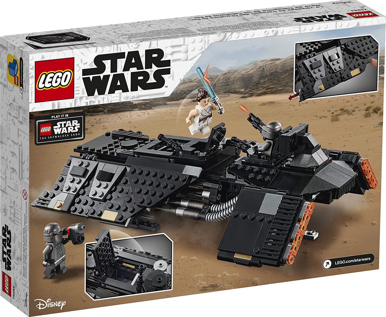 75284 Knights of Ren Transport Ship