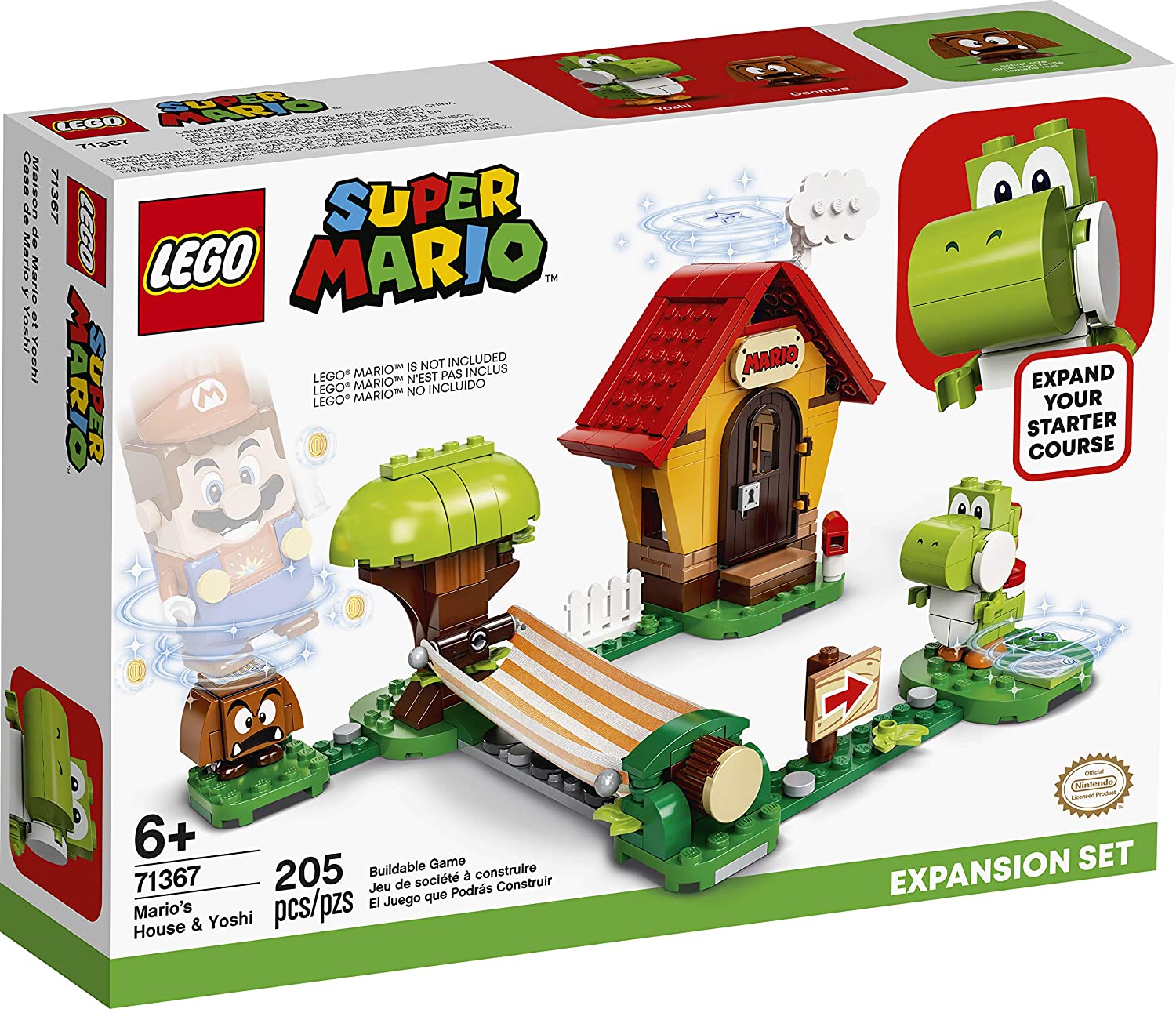 71367 Mario's House & Yoshi Expansion Set