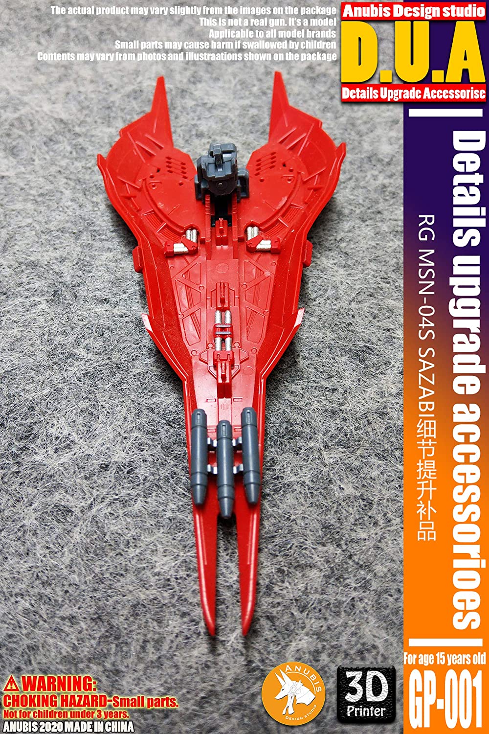 D.U.A Details Upgrade Accessories GP-001 Rg Sazabi