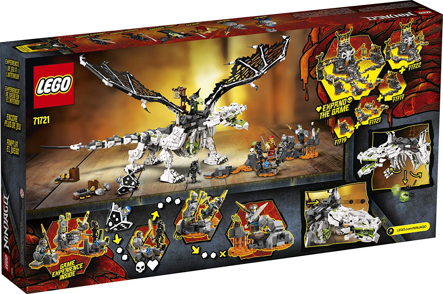 71721 Skull Sorcerer's Dragon