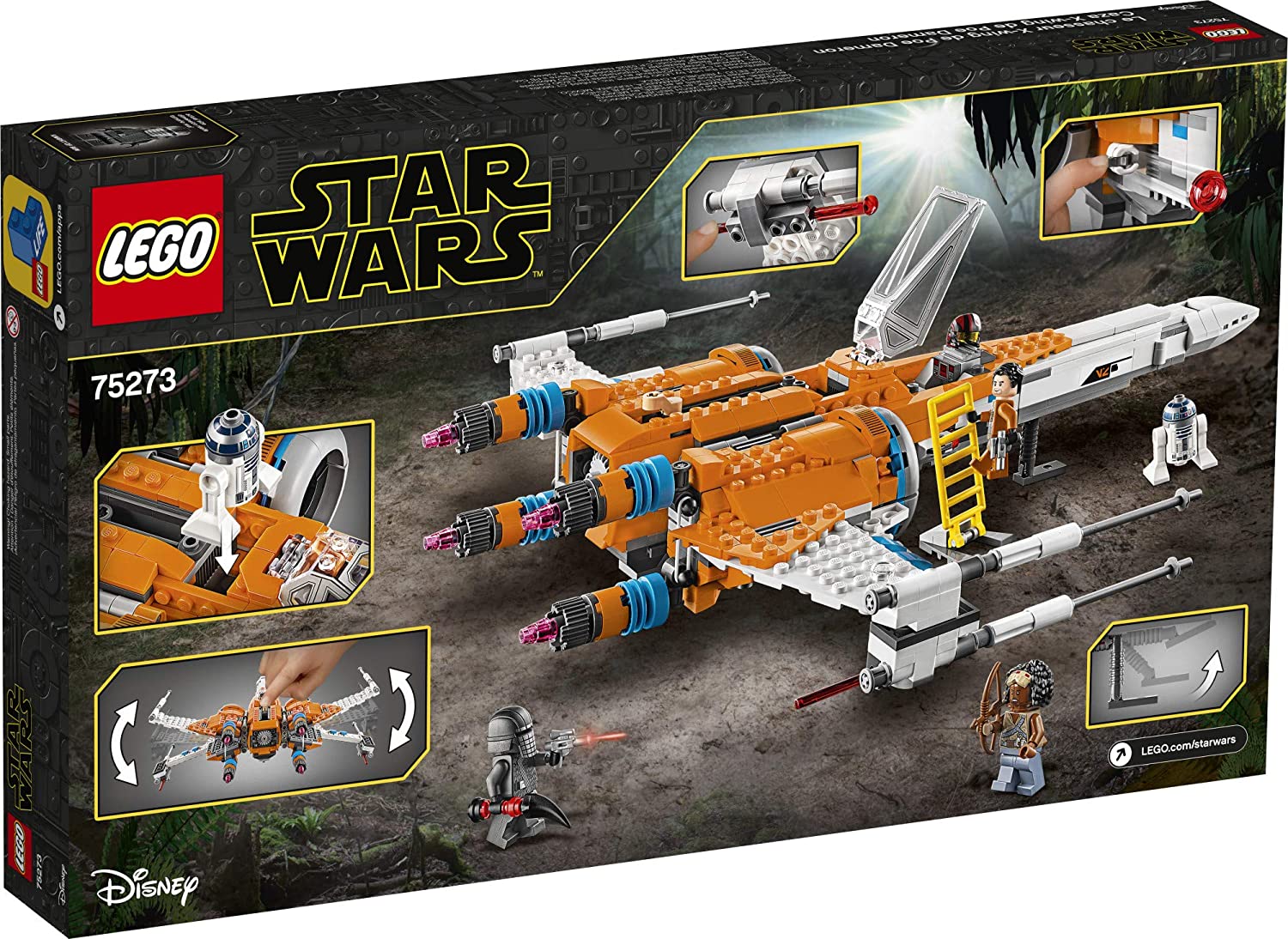 75273 Poe Dameron's X-wing Fighter