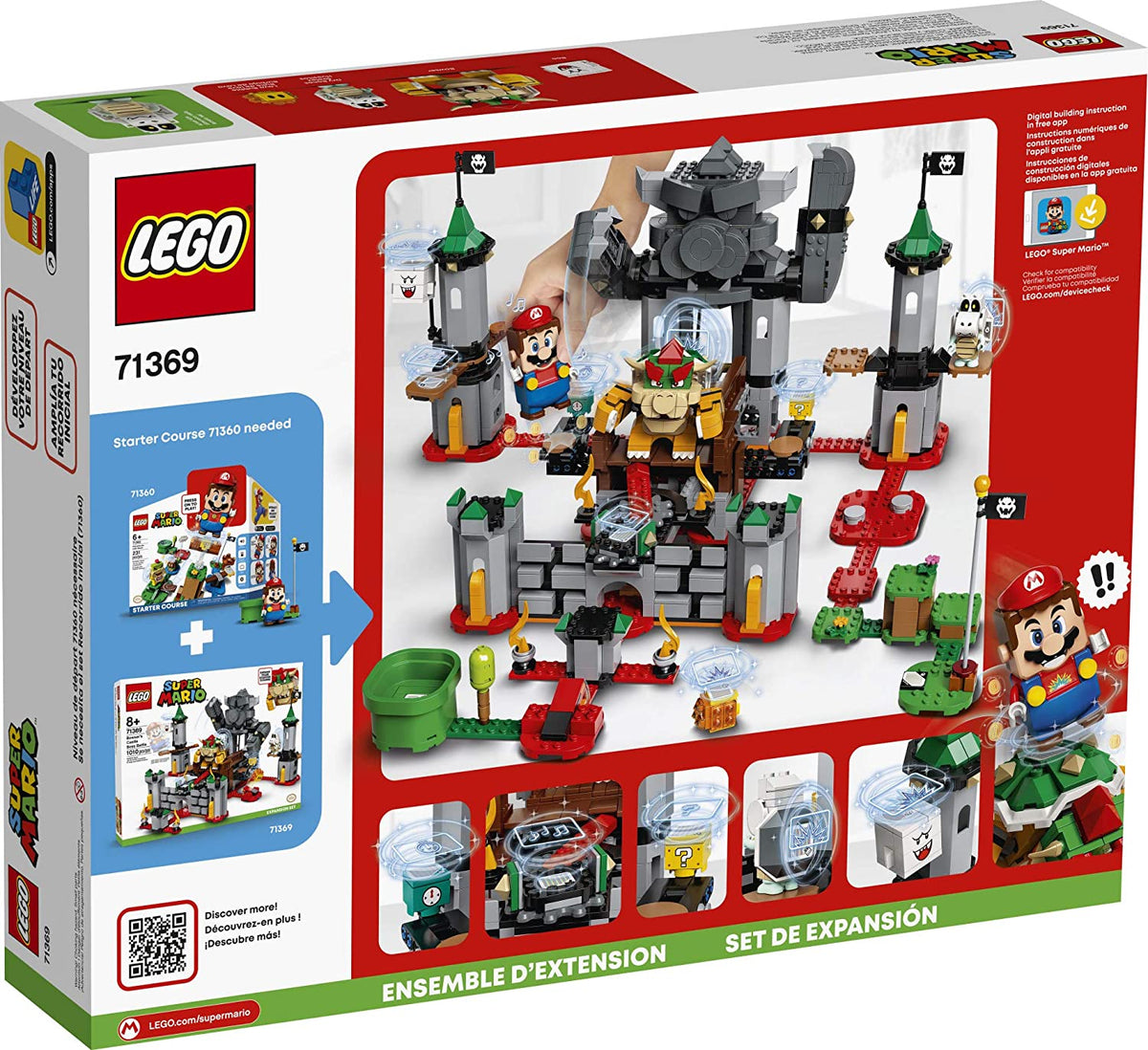 71369 Bowser's Castle Boss Battle Expansion Set