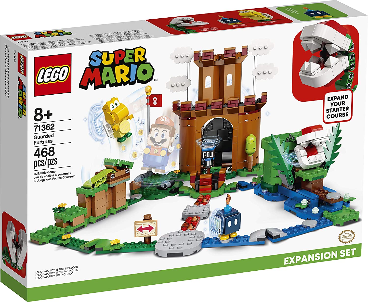 71362 Guarded Fortress Expansion Set Lego Mario