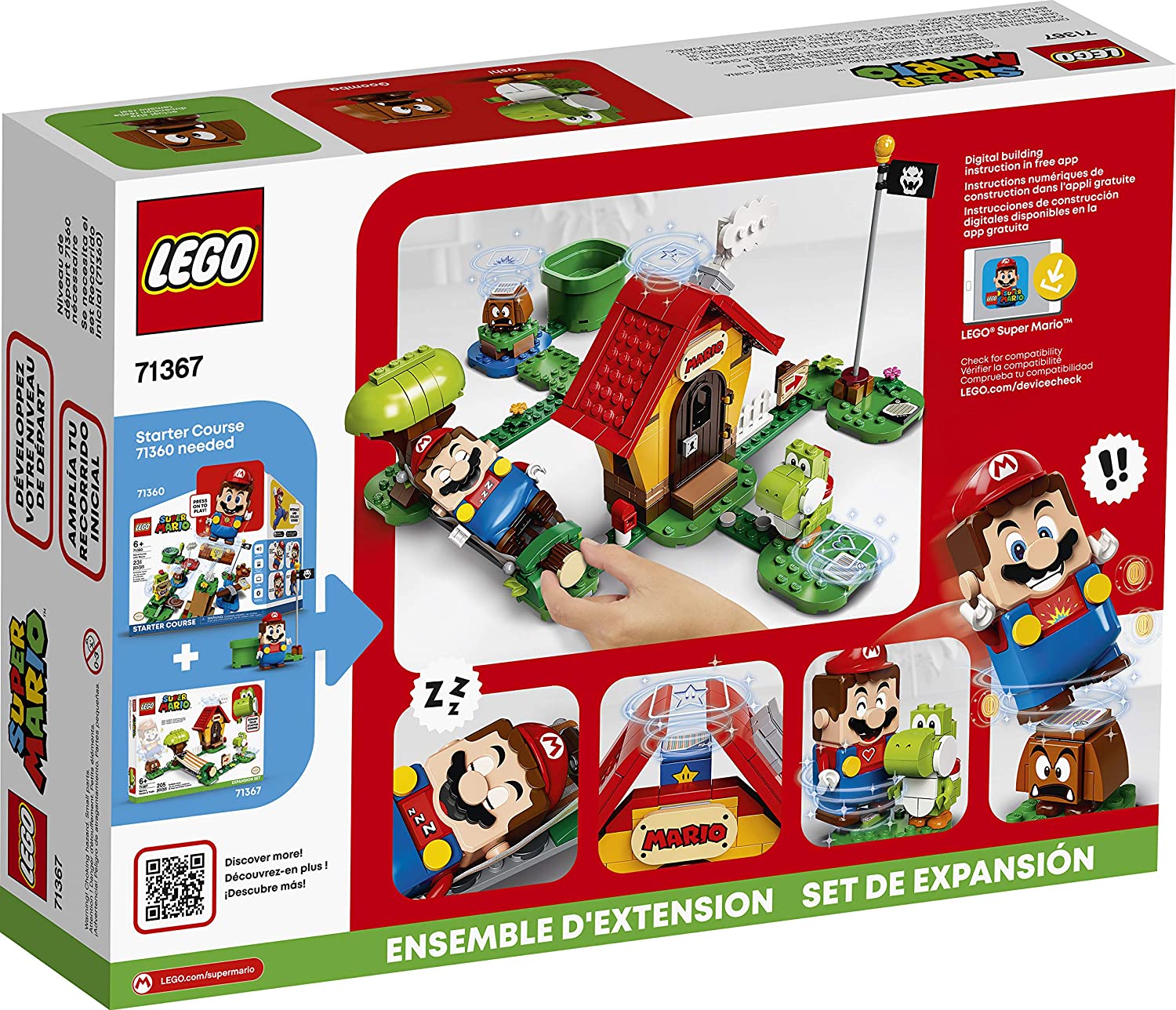 71367 Mario's House & Yoshi Expansion Set