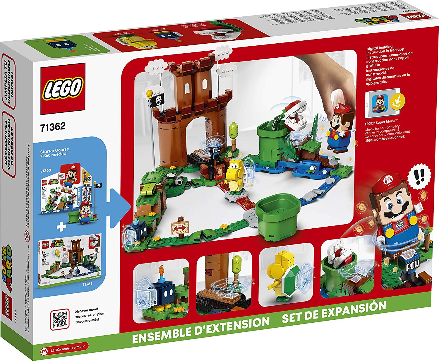 71362 Guarded Fortress Expansion Set Lego Mario
