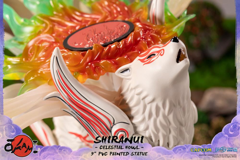 Okami: Shiranui Celestial Howl Statue