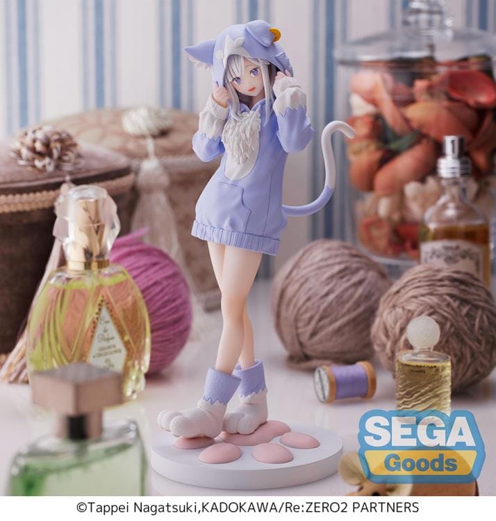 Re Zero Starting Life in Another World Luminasta Emilia (Mofumofu Pack) Figure