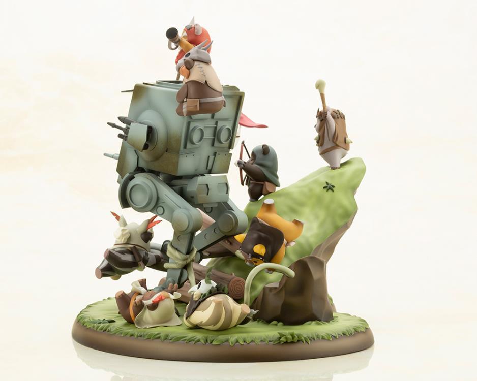 Star Wars ArtFX Artist Series Battle of Endor The Little Rebels Statue