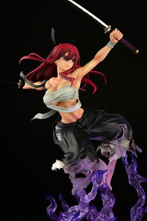 Fairy Tail Erza Scarlet the Samurai (Shikkoku Ver.) 1/6 Scale Figure