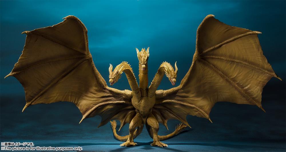 Godzilla: King of the Monsters S.H.MonsterArts King Ghidorah