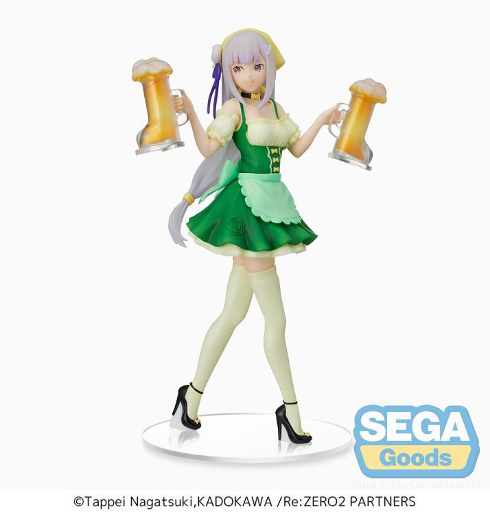Re:Zero Starting Life in Another World Emilia (Oktoberfest Ver.) Super Premium Figure