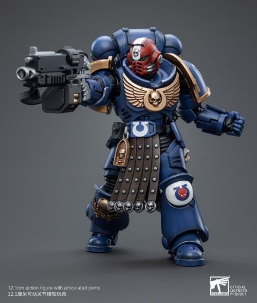 Warhammer 40k Ultramarines Intercessor Veteran Sergeant Brother Aeontas 1/18 Scale Figure