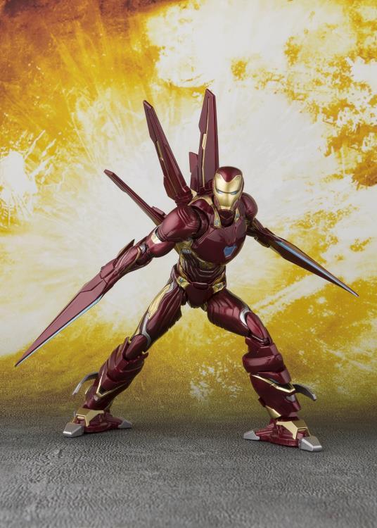 Avengers: Infinity War S.H.Figuarts Iron Man Mark L With Nano-Weapon Set