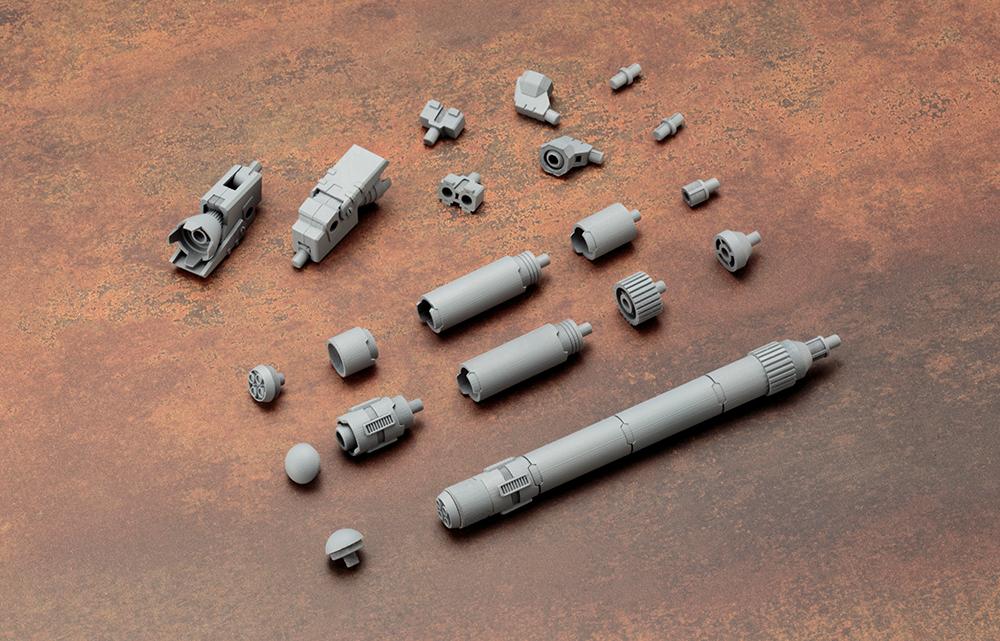 M.S.G. Modeling Support Goods Mecha Supply 04 Propellant Tank (Round Type)