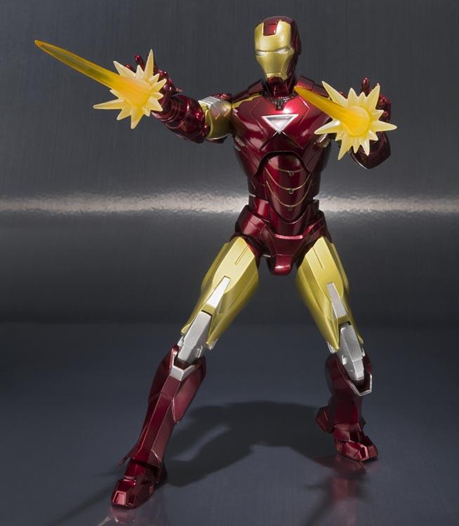 Iron Man 2 S.H.Figuarts Iron Man Mark VI & Hall of Armor Set