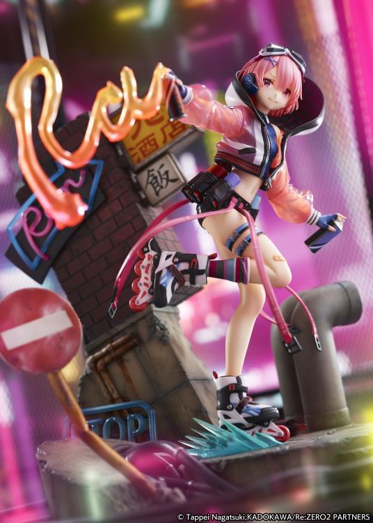 Re:Zero Starting Life in Another World Ram (Neon City Ver.) 1/7 Scale Shibuya Scramble Figure