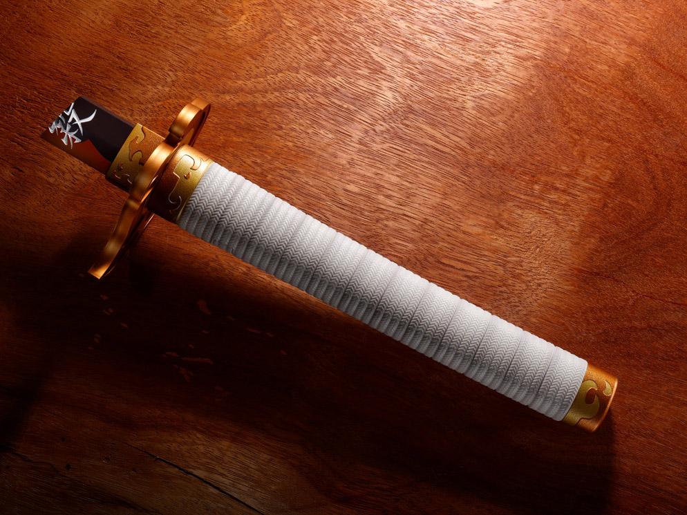 Kimetsu no Yaiba Proplica Kyojuro Rengoku's Broken Nichirin Sword
