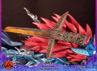 Okami Oki (Wolf Form) Statue