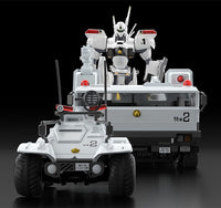 Mobile Police Patlabor Moderoid Type 98 Special Command Vehicle & Type 99 Special Labor Carrier Model Kit Set