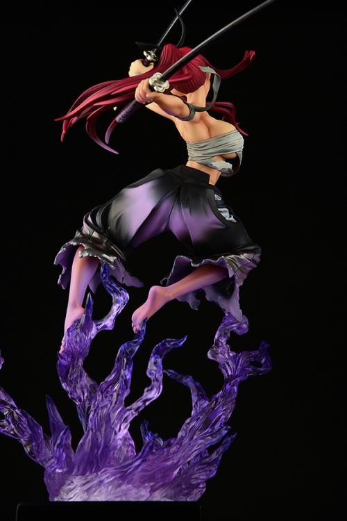 Fairy Tail Erza Scarlet the Samurai (Shikkoku Ver.) 1/6 Scale Figure