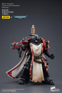 Warhammer 40K Black Templars Primaris Sword Brethren Eberwulf 1/18 Scale Action Figure