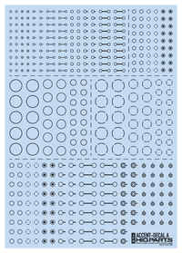 Accents Decal A Dark Gray(1pc)