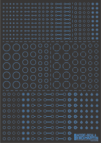 Accents Decal A Indigo Blue(1pc)
