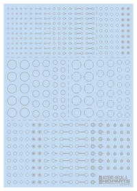 Accent Decal A Light Gray(1pc)