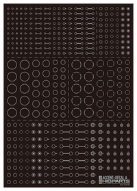 Accent Decal A Light Gray(1pc)