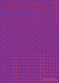 Accent Decal A Pink(1pc)