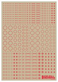 Accents Decal A Red(1pc)
